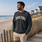 Adult Shore Vibes Crew Sweatshirt
