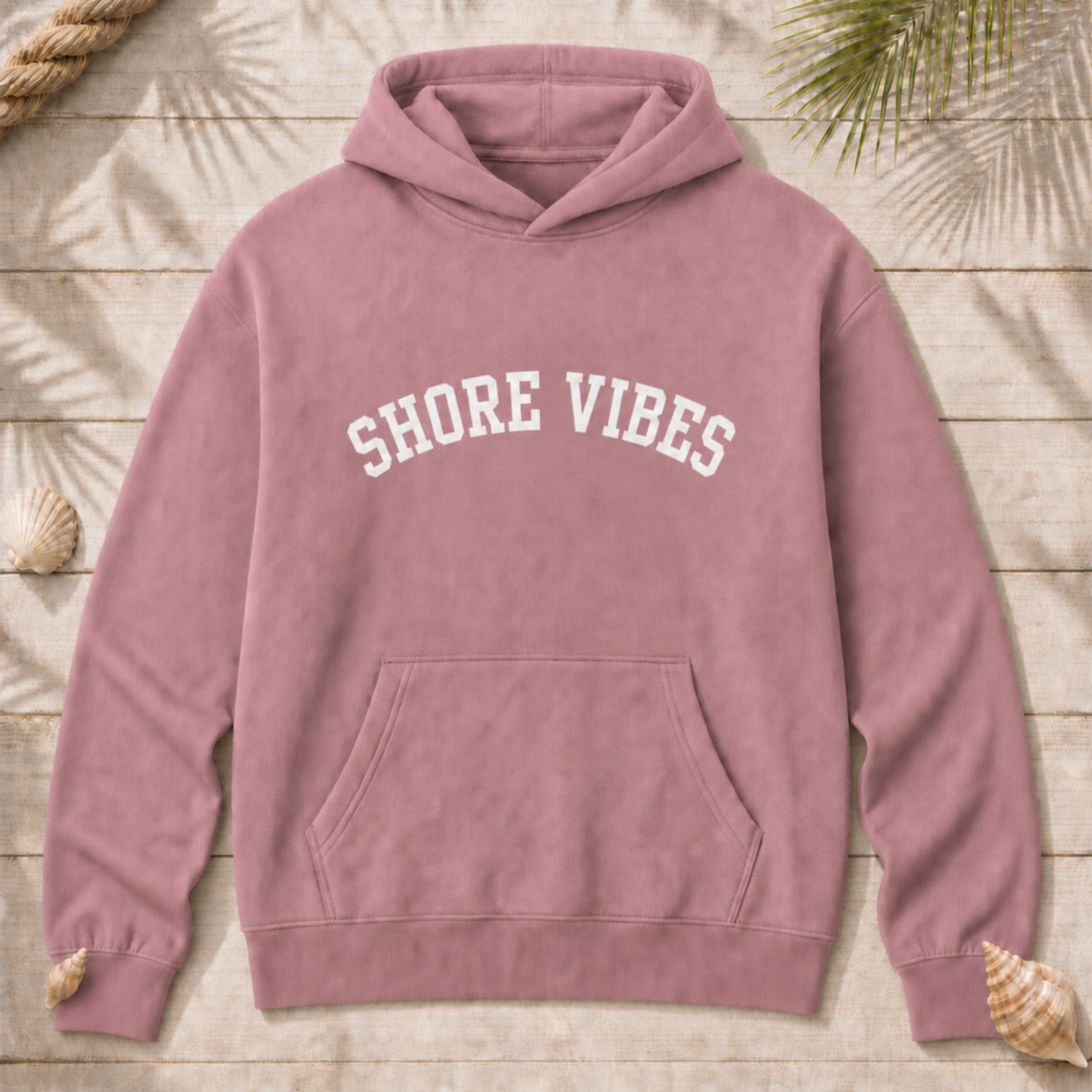 Adult Shore Vibes Classic Arch Hoodie