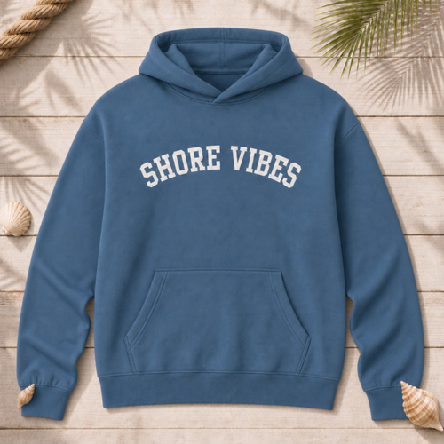 Adult Shore Vibes Classic Arch Hoodie