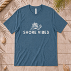 Adult Shore Vibes Sun & Wave Tee