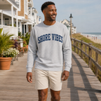 Adult Shore Vibes Crew Sweatshirt