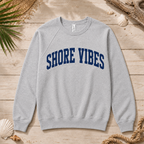 Adult Shore Vibes Crew Sweatshirt