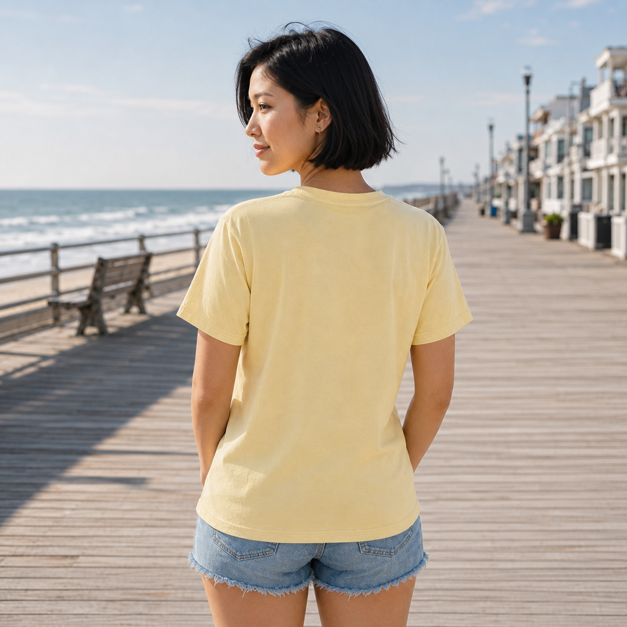 Adult Shore Vibes Classic Arch Tee