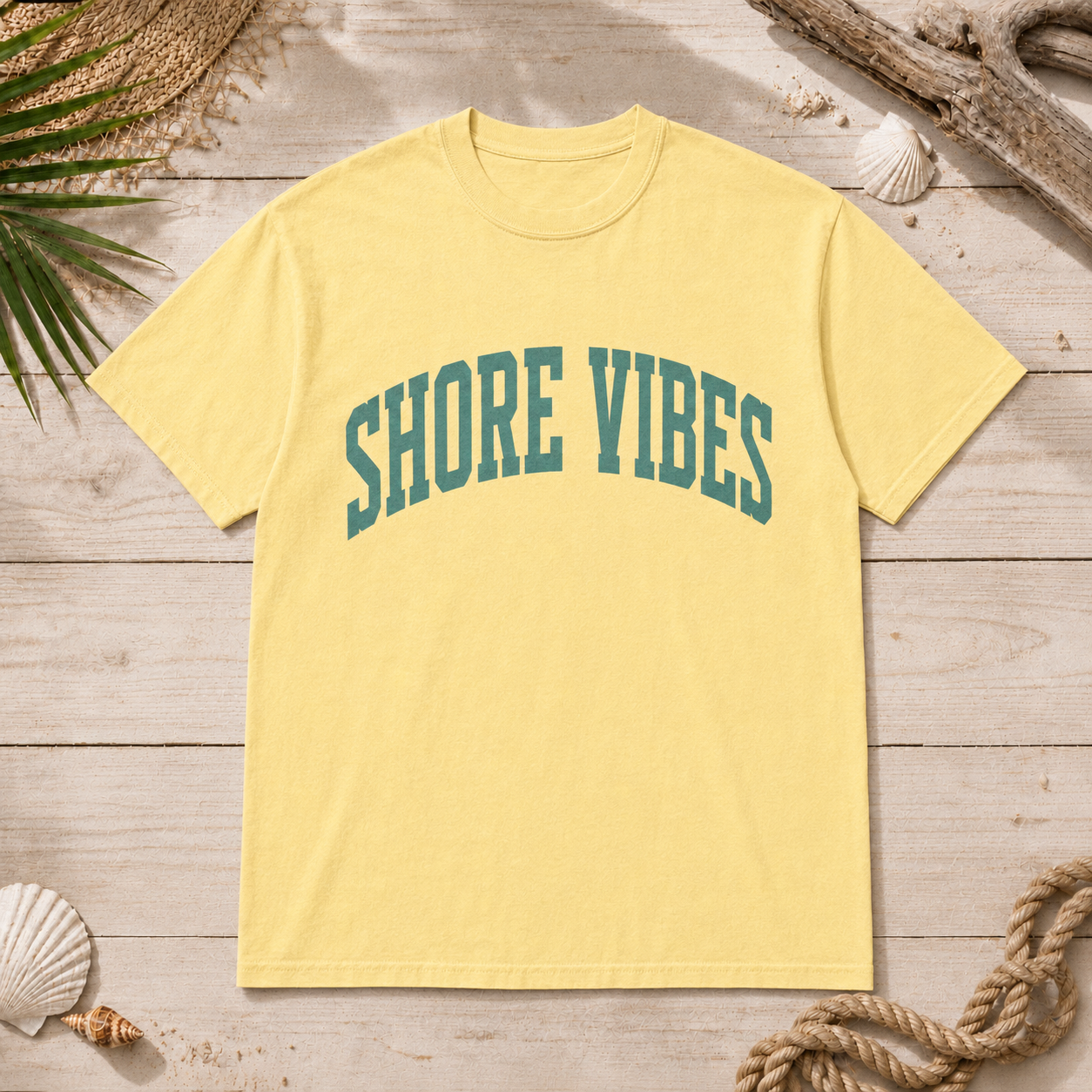 Adult Shore Vibes Classic Arch Tee