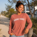 Adult Shore Vibes Long Sleeve Tee