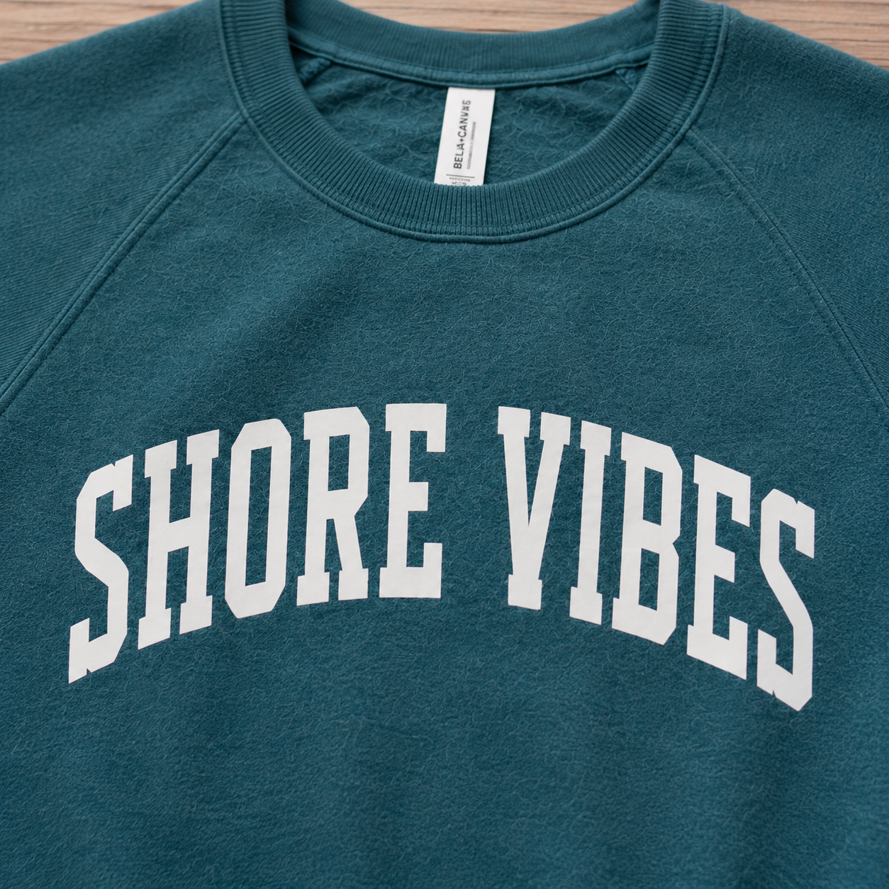 Adult Shore Vibes Crew Sweatshirt
