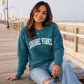 Adult Shore Vibes Crew Sweatshirt