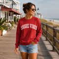 Adult Shore Vibes Crew Sweatshirt