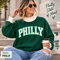 Women’s Philly Eagles Game Day Mock Neck Sweatshirt