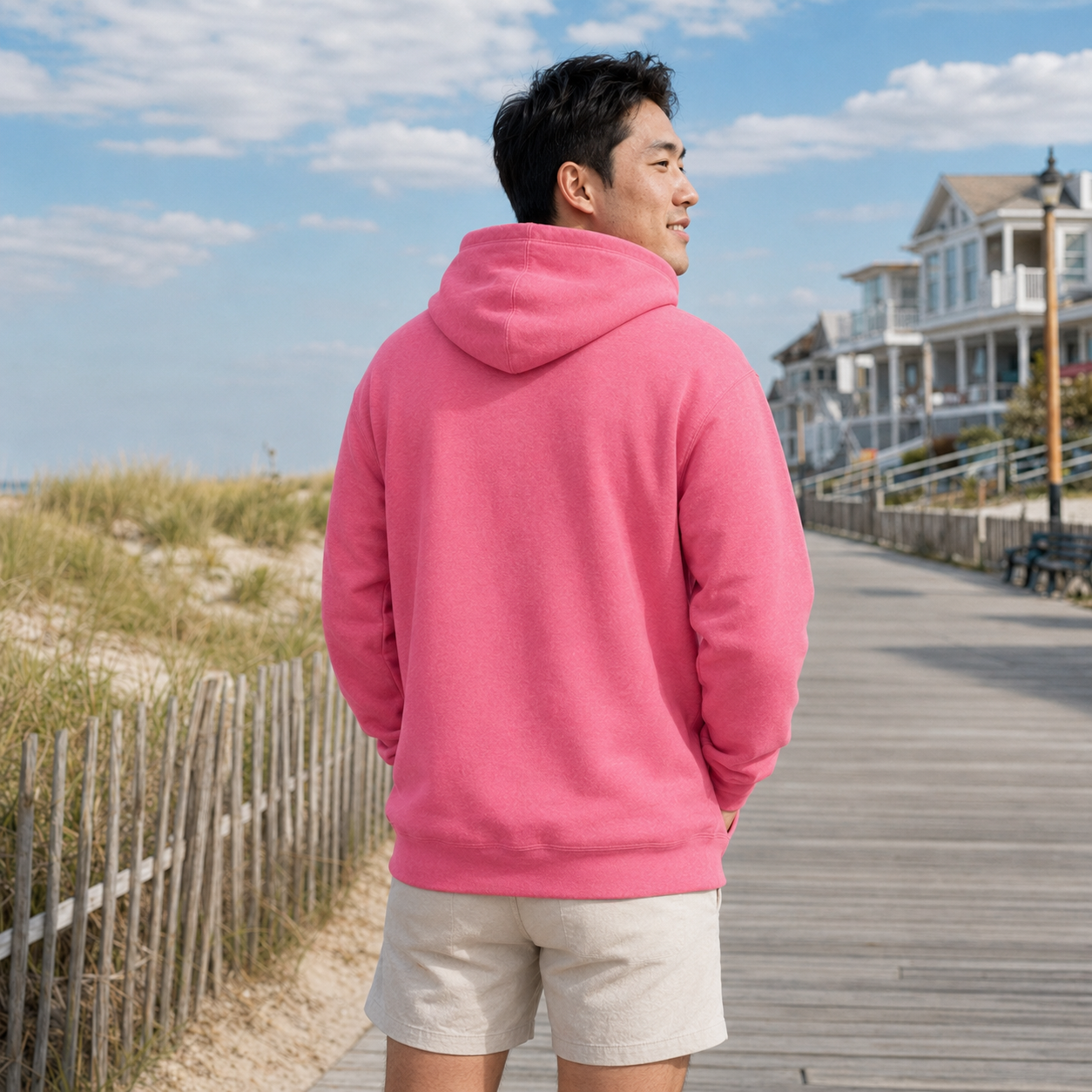 Adult Shore Vibes Classic Arch Hoodie