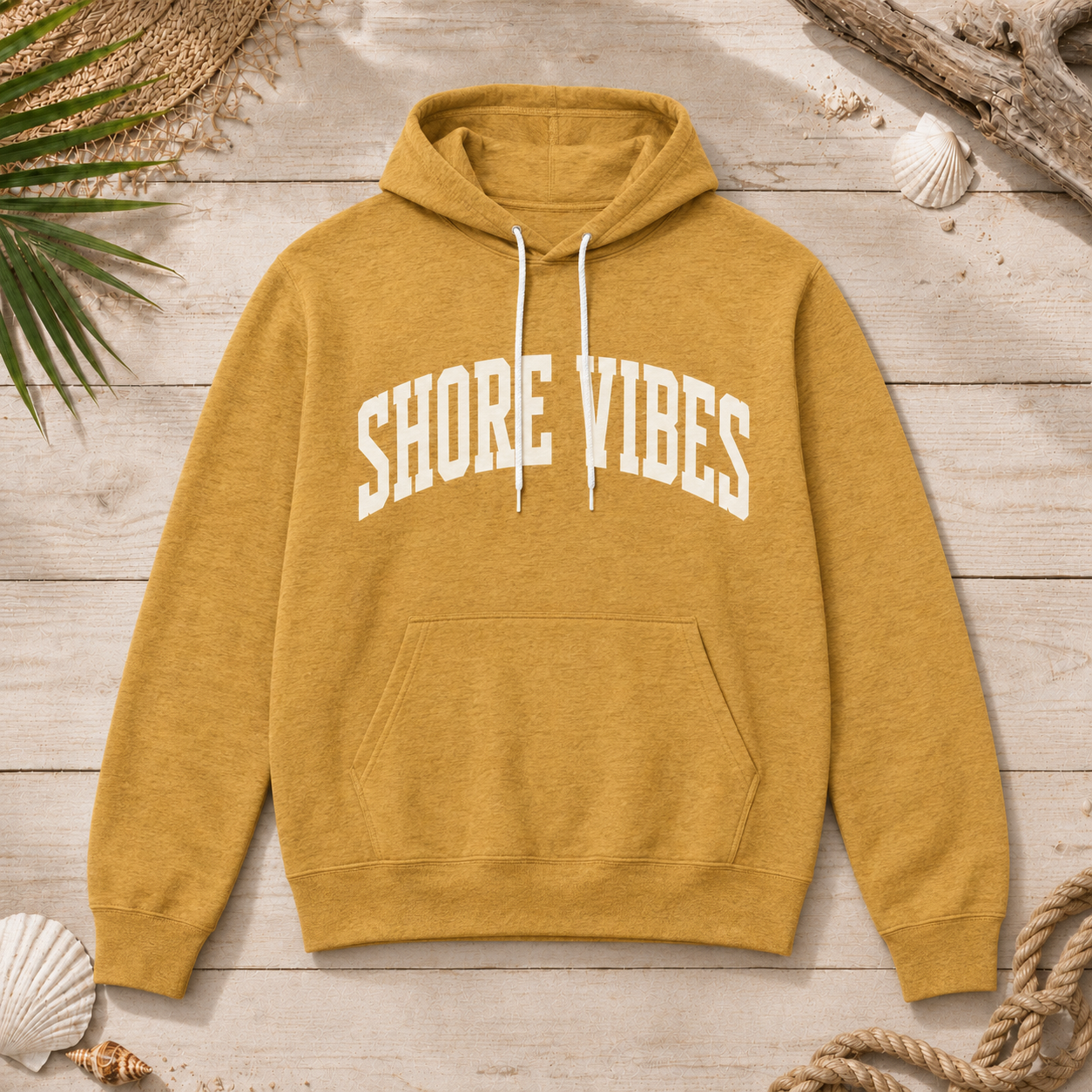 Adult Shore Vibes Classic Arch Hoodie