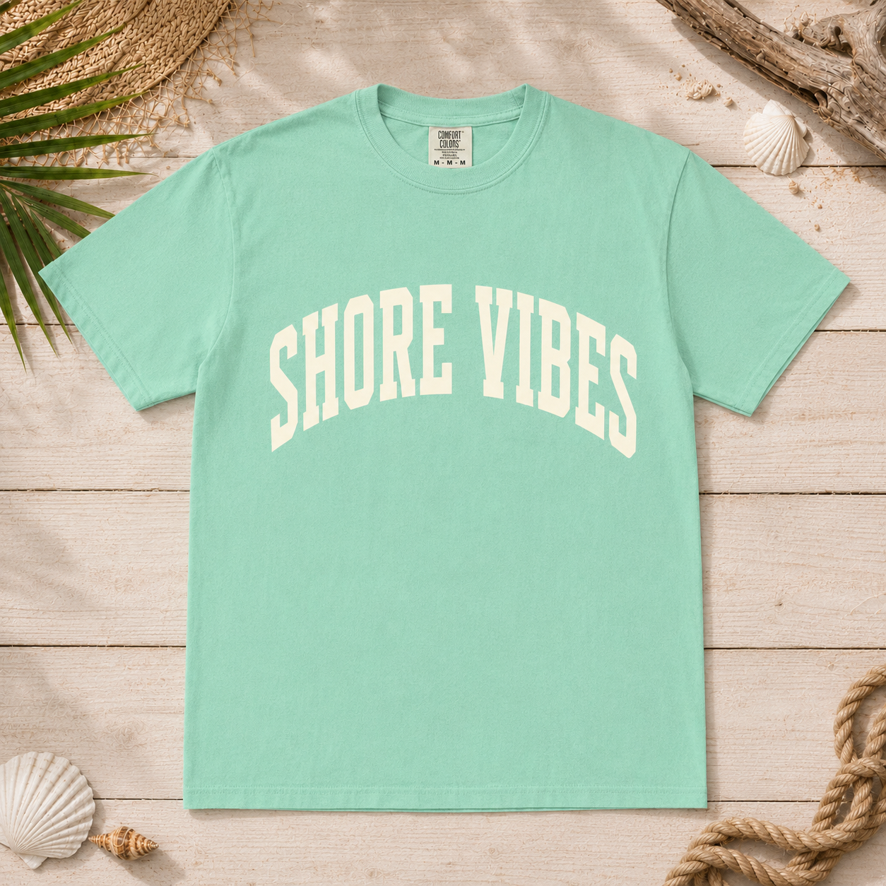 Adult Shore Vibes Classic Arch Tee