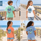 Kids Jersey Shore Graphic T-Shirt | Comfort Colors® Youth Tee