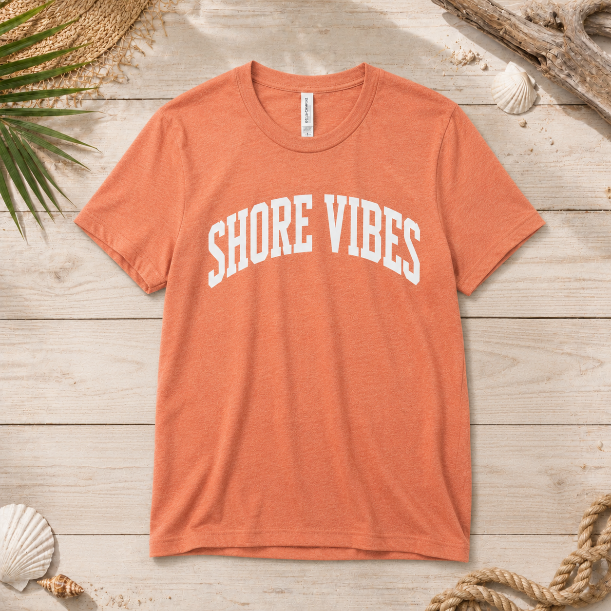 Adult Shore Vibes Short Sleeve Tee