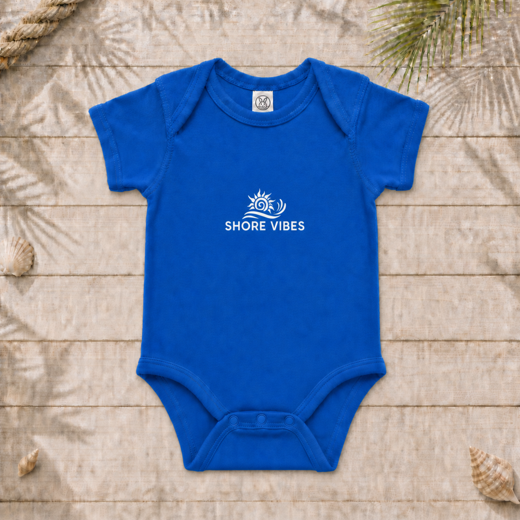 Infant Shore Vibes Sun & Wave Onesie