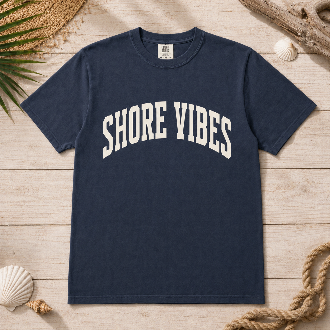 Adult Shore Vibes Classic Arch Tee