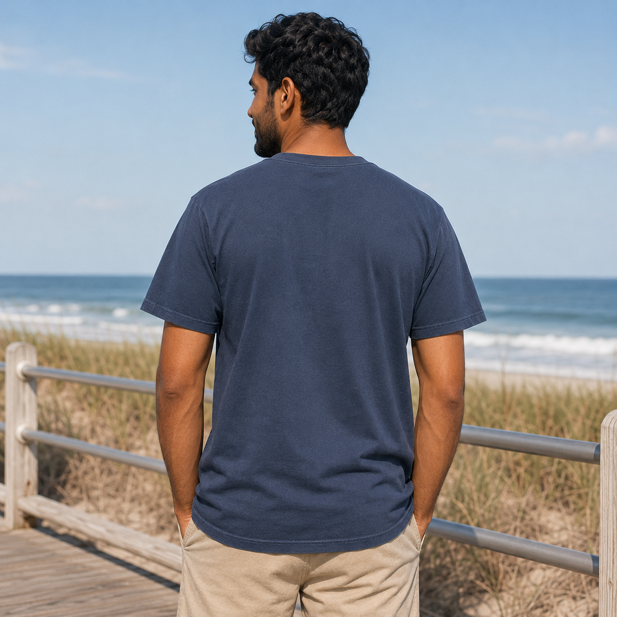 Adult Shore Vibes Classic Arch Tee