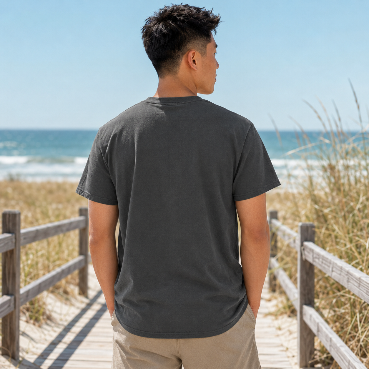 Adult Shore Vibes Classic Arch Tee