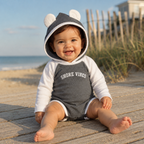 Infant Shore Vibes Bunny Onesie