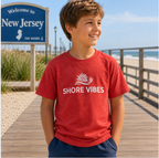 Toddler Shore Vibes Sun & Wave Tee
