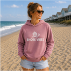 Adult Shore Vibes Sun & Wave Hoodie