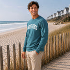 Adult Shore Vibes Long Sleeve Tee