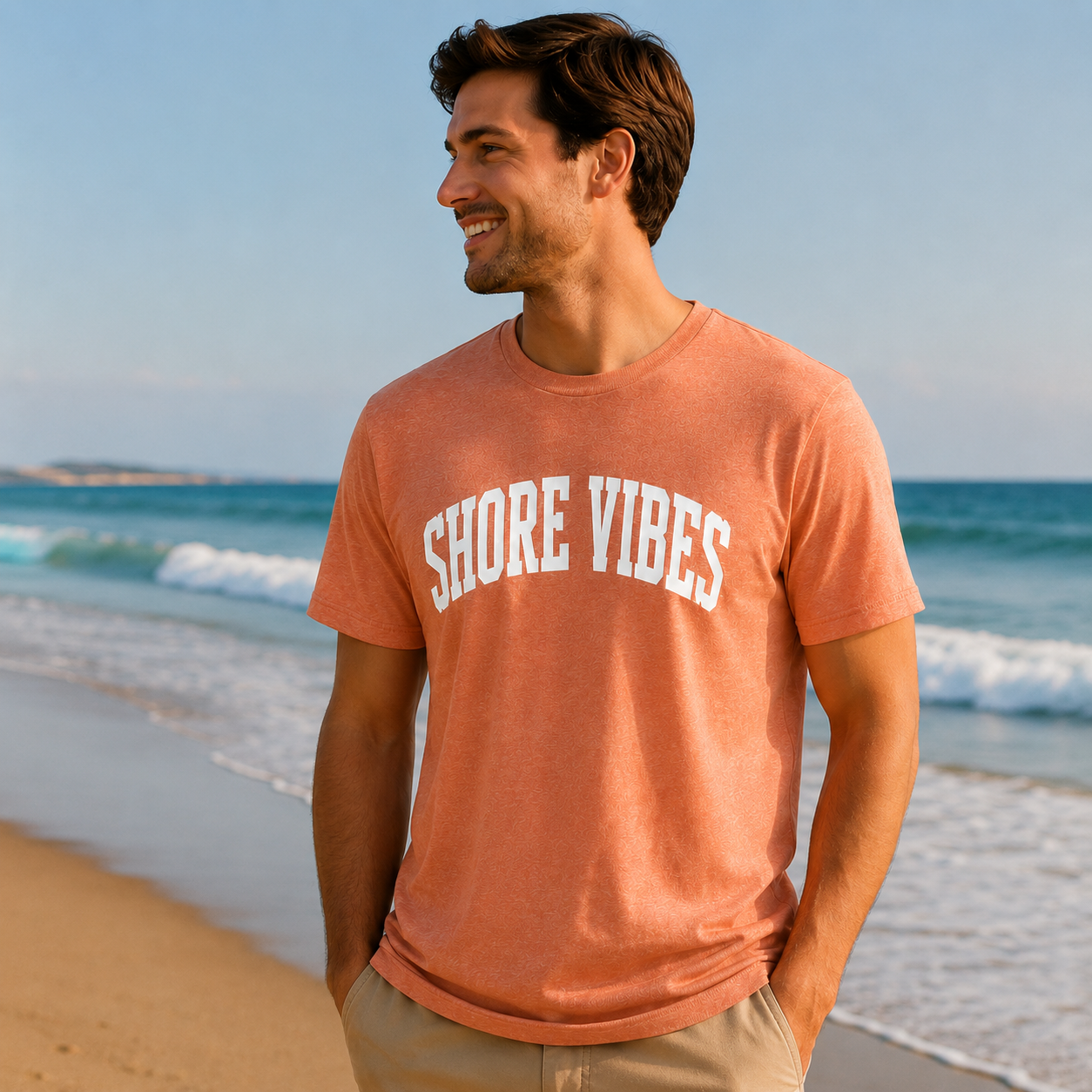 Adult Shore Vibes Short Sleeve Tee