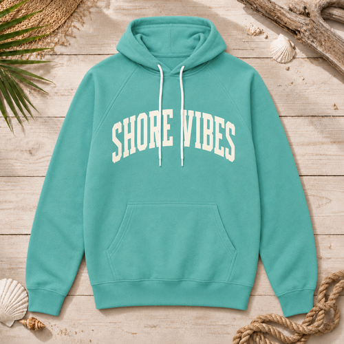 Adult Shore Vibes Classic Arch Hoodie
