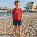 Toddler Shore Vibes Sun & Wave Tee